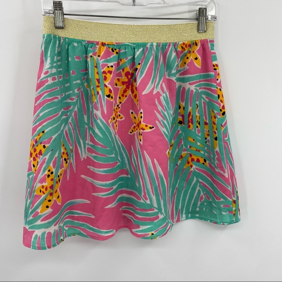 Lilly Pulitzer Pink Tropical Skirt Small - Picture 6 of 8